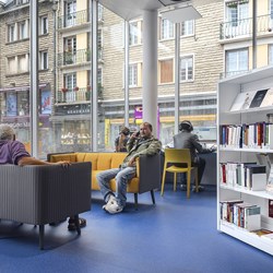 Lisieux bibliotek, Frankrike