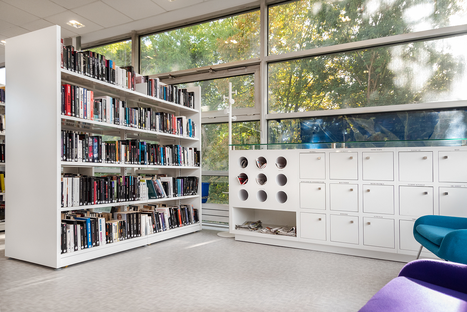 Trith Saint Léger bibliotek, Frankrike