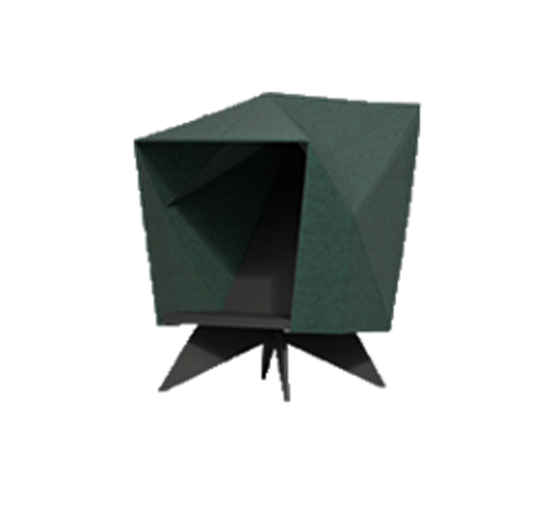 HabiCave - hög med fast stjärnfot