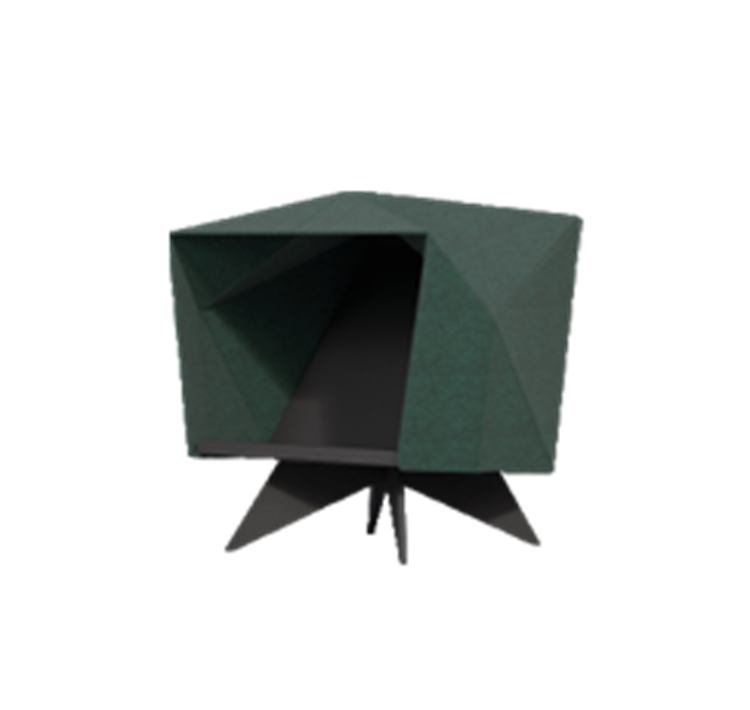 HabiCave - Låg med fast stjärnfot