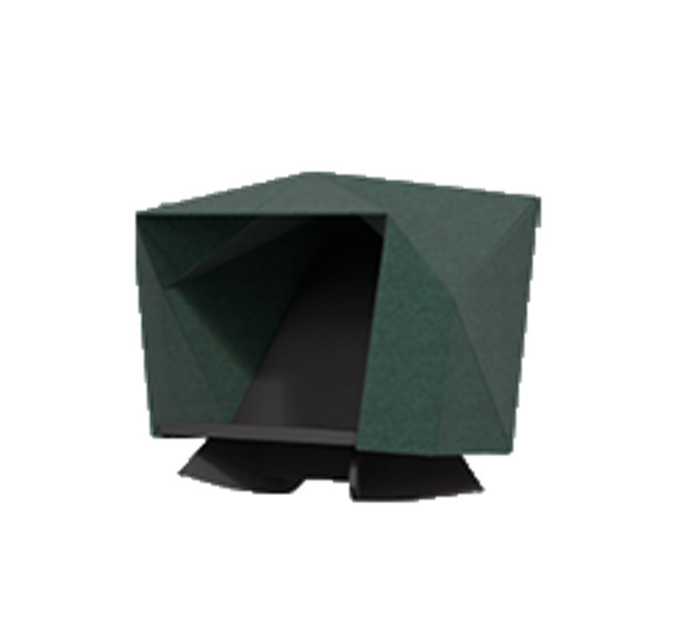 HabiCave - Låg med gungstolsunderrede