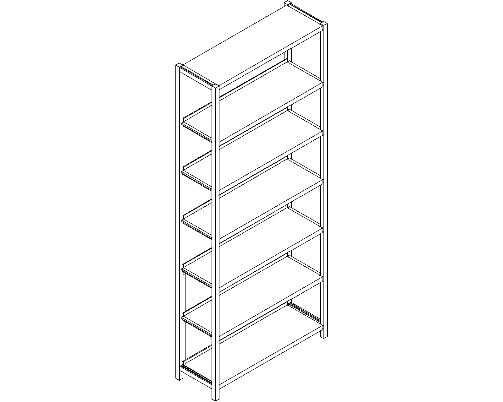 Uniflex starter – single-sided – H2250 – D300 – W900 – 3D.dwg