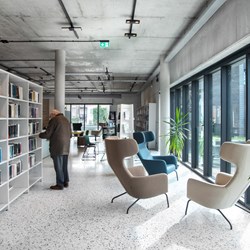 Geraardsbergen bibliotek, Belgien