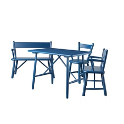 E1555 - Set med bord, 2 stolar och bänk